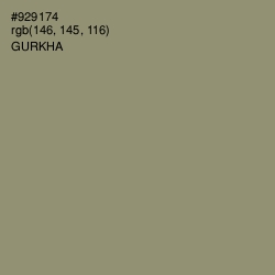 #929174 - Gurkha Color Image
