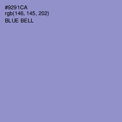 #9291CA - Blue Bell Color Image