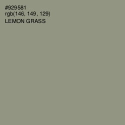 #929581 - Lemon Grass Color Image