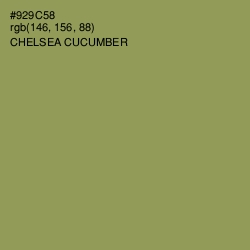 #929C58 - Chelsea Cucumber Color Image