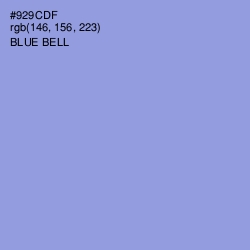 #929CDF - Blue Bell Color Image