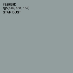 #929E9D - Star Dust Color Image