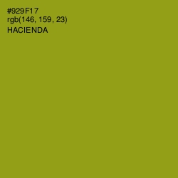 #929F17 - Hacienda Color Image