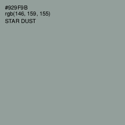 #929F9B - Star Dust Color Image