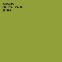 #92A03A - Sushi Color Image