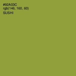 #92A03C - Sushi Color Image