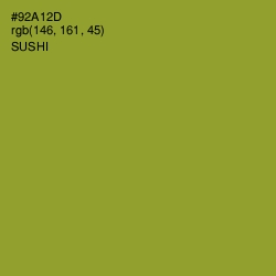 #92A12D - Sushi Color Image