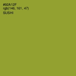 #92A12F - Sushi Color Image