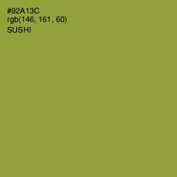 #92A13C - Sushi Color Image