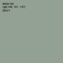 #92A193 - Envy Color Image