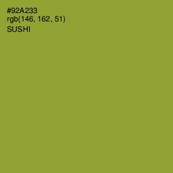 #92A233 - Sushi Color Image