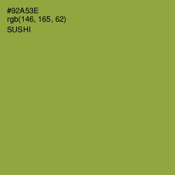 #92A53E - Sushi Color Image