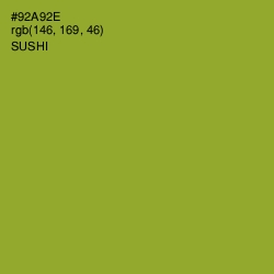 #92A92E - Sushi Color Image