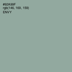 #92A99F - Envy Color Image