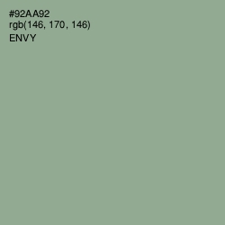 #92AA92 - Envy Color Image