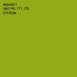 #92AB17 - Citron Color Image