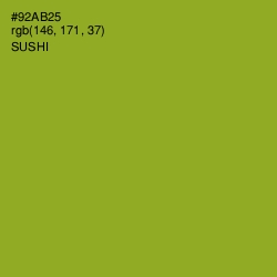 #92AB25 - Sushi Color Image