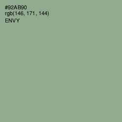 #92AB90 - Envy Color Image
