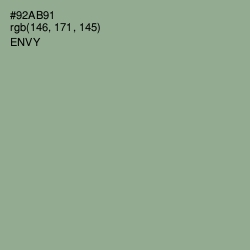 #92AB91 - Envy Color Image