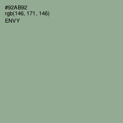 #92AB92 - Envy Color Image