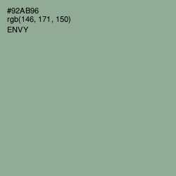 #92AB96 - Envy Color Image