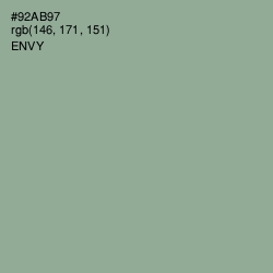 #92AB97 - Envy Color Image