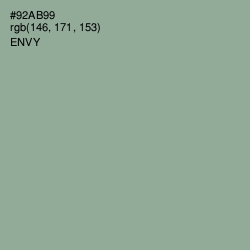 #92AB99 - Envy Color Image