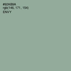 #92AB9A - Envy Color Image