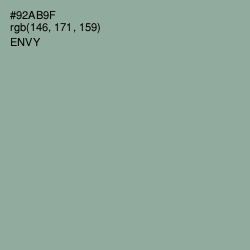 #92AB9F - Envy Color Image