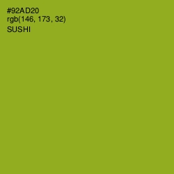 #92AD20 - Sushi Color Image