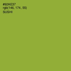 #92AE37 - Sushi Color Image