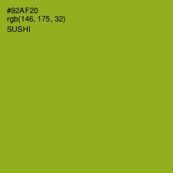 #92AF20 - Sushi Color Image