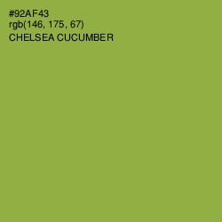 #92AF43 - Chelsea Cucumber Color Image