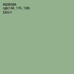 #92B08A - Envy Color Image