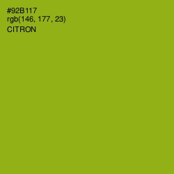 #92B117 - Citron Color Image