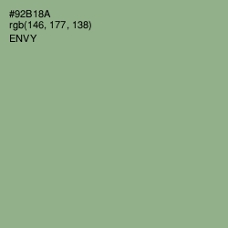 #92B18A - Envy Color Image