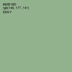 #92B18D - Envy Color Image