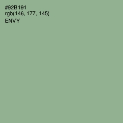 #92B191 - Envy Color Image