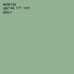 #92B193 - Envy Color Image