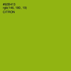 #92B413 - Citron Color Image