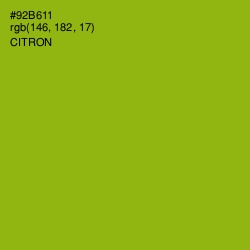 #92B611 - Citron Color Image