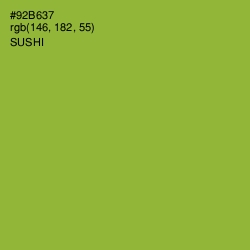#92B637 - Sushi Color Image