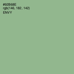 #92B68E - Envy Color Image