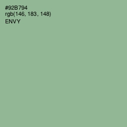 #92B794 - Envy Color Image