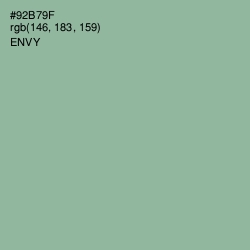 #92B79F - Envy Color Image