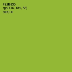 #92B835 - Sushi Color Image