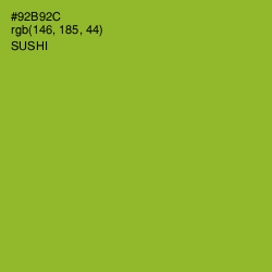 #92B92C - Sushi Color Image