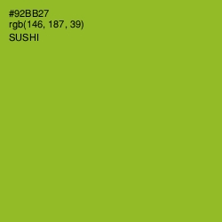 #92BB27 - Sushi Color Image