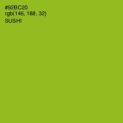 #92BC20 - Sushi Color Image