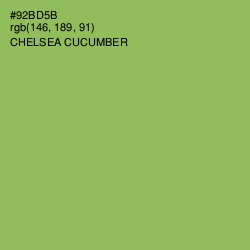 #92BD5B - Chelsea Cucumber Color Image